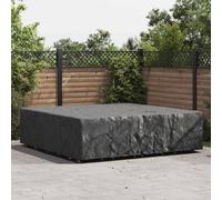 vidaXL Funda para muebles Liso Negro 275 x 275 x 70 cm 420D