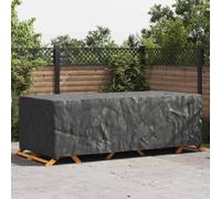 vidaXL Funda para muebles Liso Negro 300 x 140 x 90 cm 210D