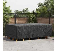 vidaXL Funda para muebles Liso Negro 300 x 200 x 90 cm 210D
