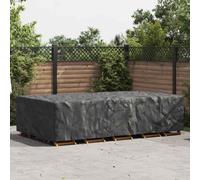 vidaXL Funda para muebles Liso Negro 315 x 180 x 74 cm 420D