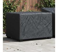 vidaXL Funda para muebles Negro 110 x 84 x 70 cm Tela Oxford 210D