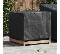 vidaXL Funda para muebles Negro 64 x 64 x 65 cm Tela Oxford 420D