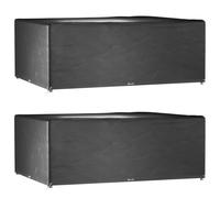 vidaXL Fundas muebles jardín 2 uds rectangular en dimensiones 213x132x75 cm/227x152x65 cm/230x165x80 cm y más | almacenamiento funcional diseño moderno para baño dormitorio sala