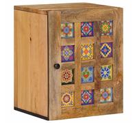 vidaXL Gabinete Colgante de Baño Natural 38 x 33 x 48 cm