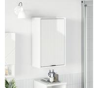 vidaXL Gabinete de Baño brillante 39 x 23,5 x 65 cm
