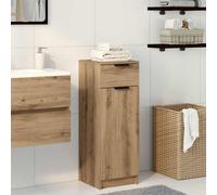 vidaXL Gabinete de Baño con cajón Roble artisan 32 x 34 x 90 cm