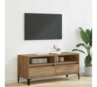 vidaXL Gabinete de TV 100 x 34,5 x 44,5 cm Roble artisan
