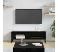 vidaXL Gabinete de TV 100 x 36.5 x 30.5 cm Roble Negro