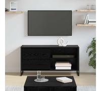 vidaXL Gabinete de TV 100 x 36 x 49,5 cm Roble Negro