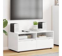 vidaXL Gabinete de TV 100 x 48 x 43 cm brillante Madera de ingeniería