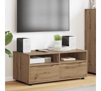 vidaXL Gabinete de TV 100 x 48 x 43 cm Roble artisan