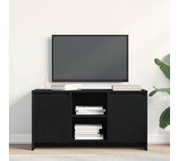 vidaXL Gabinete de TV 102 x 37,5 x 52,5 cm Roble Negro