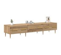 vidaXL Gabinete de TV 150 x 36 x 30 cm Roble Artisan