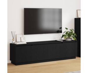 vidaXL Gabinete de TV 180 x 38 x 49 cm Roble Negro