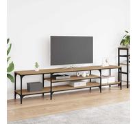 vidaXL Gabinete de TV 201 x 35 x 45 cm Roble artisan