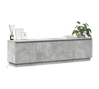 vidaXL Gabinete de TV 180 x 38 x 49 cm Gris Concreto