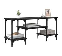 vidaXL Gabinete de TV Roble Negro 102 x 35 x 45,5 cm