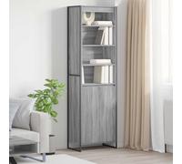 vidaXL Gabinetes Altos Gris Sonoma 60 x 36 x 200 cm