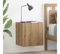 vidaXL Gabinetes de pared para TV 2 uds. Roble artisan