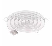 vidaXL Generador de humo frío redondo acero inoxidable 33,5 cm
