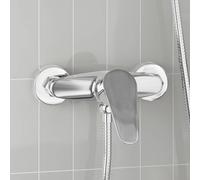 vidaXL Grifo Mezclador de Ducha Cromado G 1 / 2 pulgadas