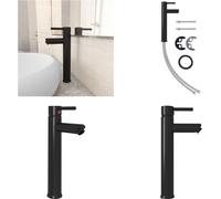 vidaXL Grifo mezclador para baño, color , 12x30 cm - Grifo para lavabo - Grifos para lavabo - Grifo - Grifos
