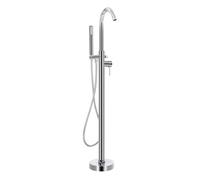 Vidaxl grifo para bañera de pie acero inoxidable 118,5 cm 150 cm