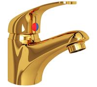 vidaXL Grifo para Lavabo Baño Metal Mango Mezclador Manija Monomando Color Cromado, Dorado, Gris y mas