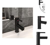 vidaXL Grifo para lavabo, color , 130x176 mm - Grifos