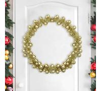 vidaXL Guirnalda de bolas Navidad Dorado 186 cm Poliestireno - Moderna y ligera