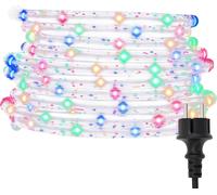 vidaXL Guirnalda de luces con bombillas LED, multicolor, 100 metros, PVC