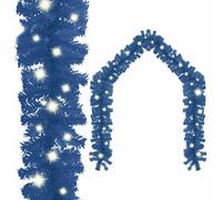 vidaXL Guirnalda de Navidad con luces LED azul 5 m