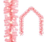vidaXL Guirnalda de Navidad con luces LED rosa 5 m