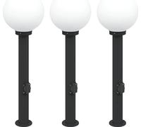 vidaXL Guirnaldas de luces con enchufe, 3 unidades, 80 cm, color , IP44