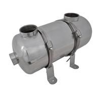 vidaXL Intercambiador de calor para piscina, 355 x 134 mm, 40 kW