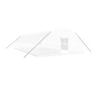 vidaXL Invernadero con Estructura de Acero Blanco 72 m² 12x6x2,85 m