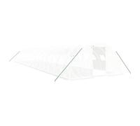 vidaXL Invernadero con estructura de acero blanco Multitalles
