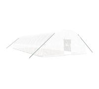 vidaXL Invernadero con estructura de acero blanco Multitalles