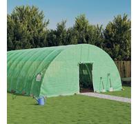 Invernadero Con Estructura De Acero Verde 72 M² 12x6x2,85 M Vidaxl