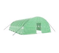 Invernadero Con Estructura De Acero Verde 60 M² 10x6x2,85 M Vidaxl