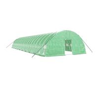 vidaXL Invernadero con estructura de acero verde Multitalles 20 x 6 x 2.85 m
