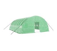 Invernadero Con Estructura De Acero Verde 48 M² 8x6x2,85 M Vidaxl