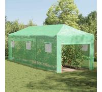 vidaXL Invernadero con marco pop-up Verde 290 x 870 x 315 cm Hierro