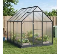 vidaXL Invernadero de Jardín 183,5 x 243,5 x 207 cm