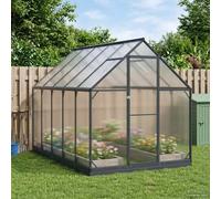 vidaXL Invernadero de Jardín 183,5 x 303,5 x 207 cm