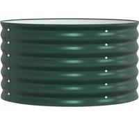 vidaXL: Jardín vertical verde de 80 x 80 x 44 cm, acero