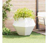 vidaXL Jardinera 100 x 100 x 80 cm Acero