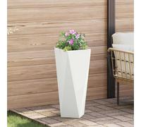 vidaXL Jardinera 30 x 30 x 75 cm Acero