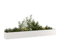 vidaXL Jardinera 360x40x40 cm acero inoxidable