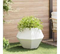 vidaXL Jardinera 75 x 75 x 60 cm Acero